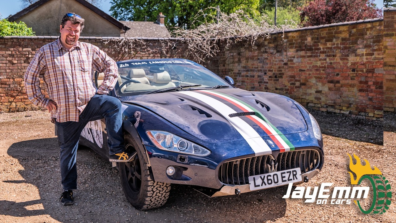 The Scariest Maserati EVER! I Drive JAMES MAY'S GRAND TOUR 