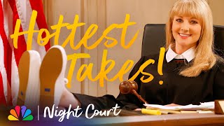 The Night Court Cast Judges Society s Most Hilariously Important Issues Night Court NBC