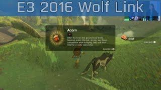 The Legend of Zelda: Breath of the Wild - E3 2016 Wolf Link Gameplay [HD]