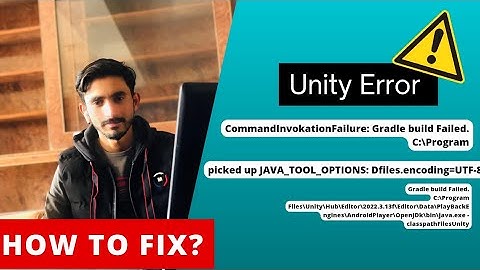 Gradle Build Failed | Unity game development| Trending Solution 2023