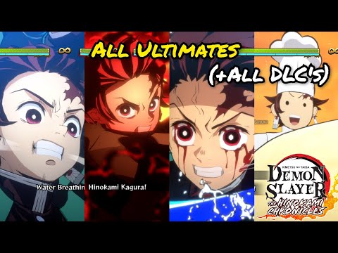 All Ultimate Arts-Demon Slayer The Hinokami Chronicles (Including All New DLC Characters)