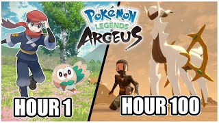 I Spent 100 Hours in Pokemon Legends Arceus. Here's What Happened!