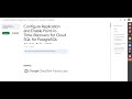 Configure Replication and Enable Point-in-Time-Recovery for Cloud SQL for PostgreSQL | Arcade2025