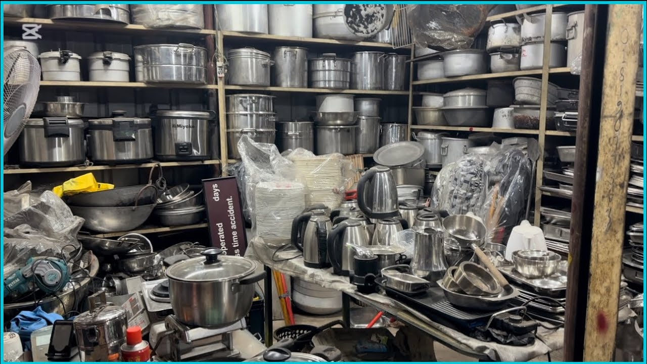 পুরাতন জাহাজের এস এস এলুমিনিয়াম সামগ্রী❗ রান্নাঘরের যাবতীয় মালামাল‼️Ship breaking market Chittago