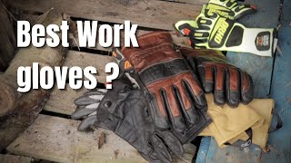 Best Work gloves For Winter ? - Mechanix ORHD -Timberland Pro - Petzl - Hestra