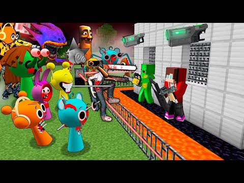 スプランキーから家を守る マイゼンとマイキー ぜんいち マインクラフト  すべてのモンスター