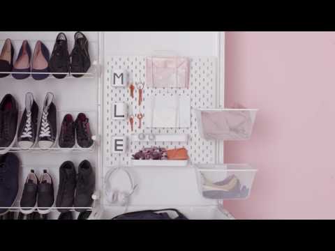 Видео: Ъглова съблекалня - удобни мебели за малки апартаменти