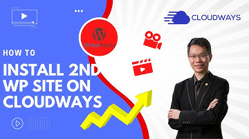 How to install second WordPress website on Cloudways