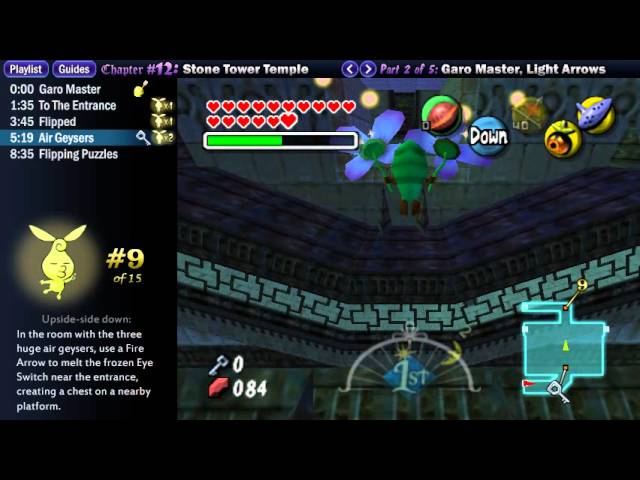 Legend of Zelda Majora's Mask Walkthrough 12 (2/5) "Stone Tower Temple: Light Arrows"