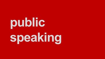 WEEK7 Public Speaking