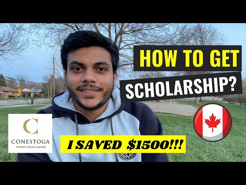 How to Apply for Scholarship In Canada ? | Conestoga College |