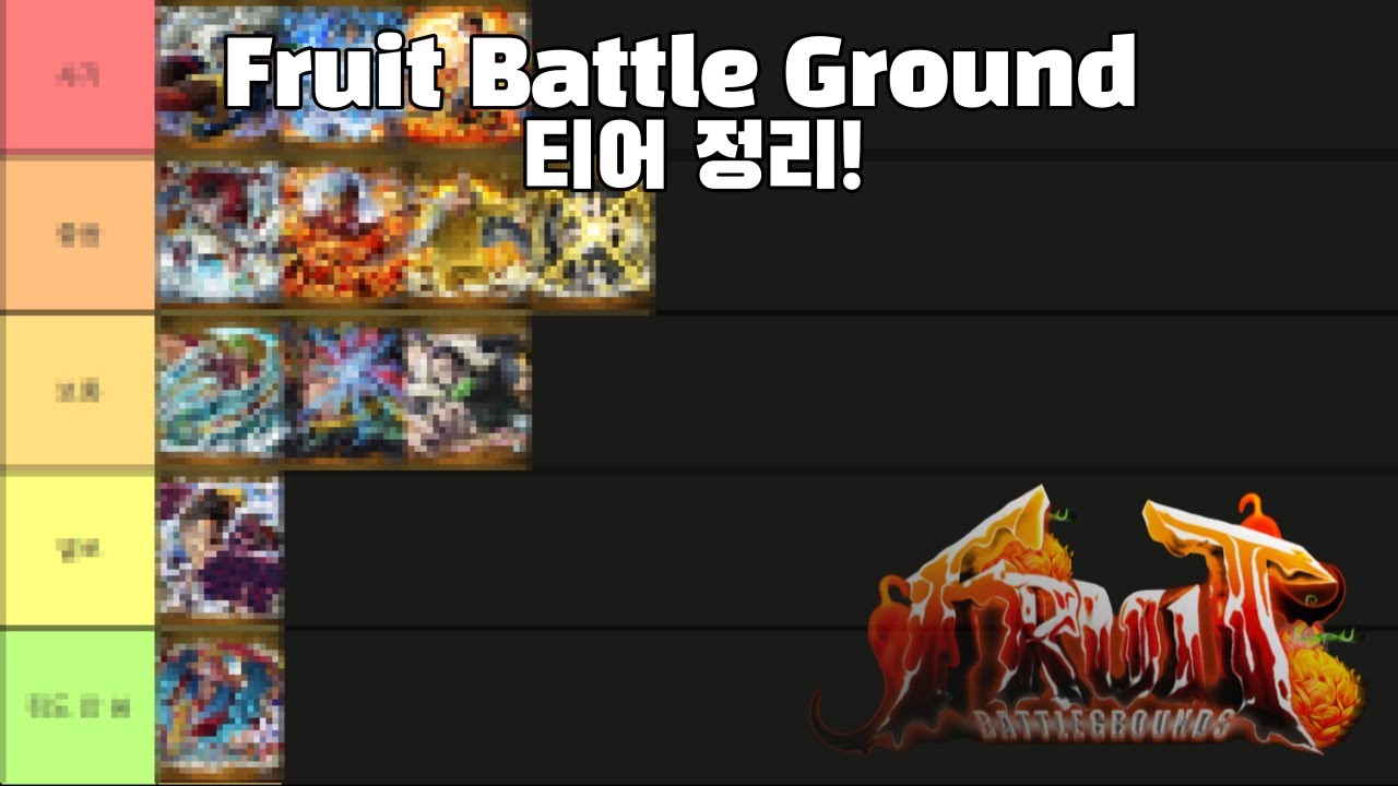 Fruit Battle Ground YouTube