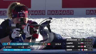 Le résumé de la poursuite d'Hochfilzen - Biathlon - CM (F)