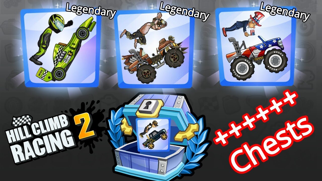 Hill Climb Racing 2 1000+ LEGENDARY CHEST OPENING YouTube