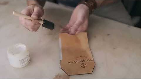 Making a HANDMADE Leather Flap Wallet - HYPER ASMR!