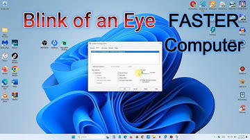 How to make Windows 11 faster. Boot up Faster - Blink of an Eye!