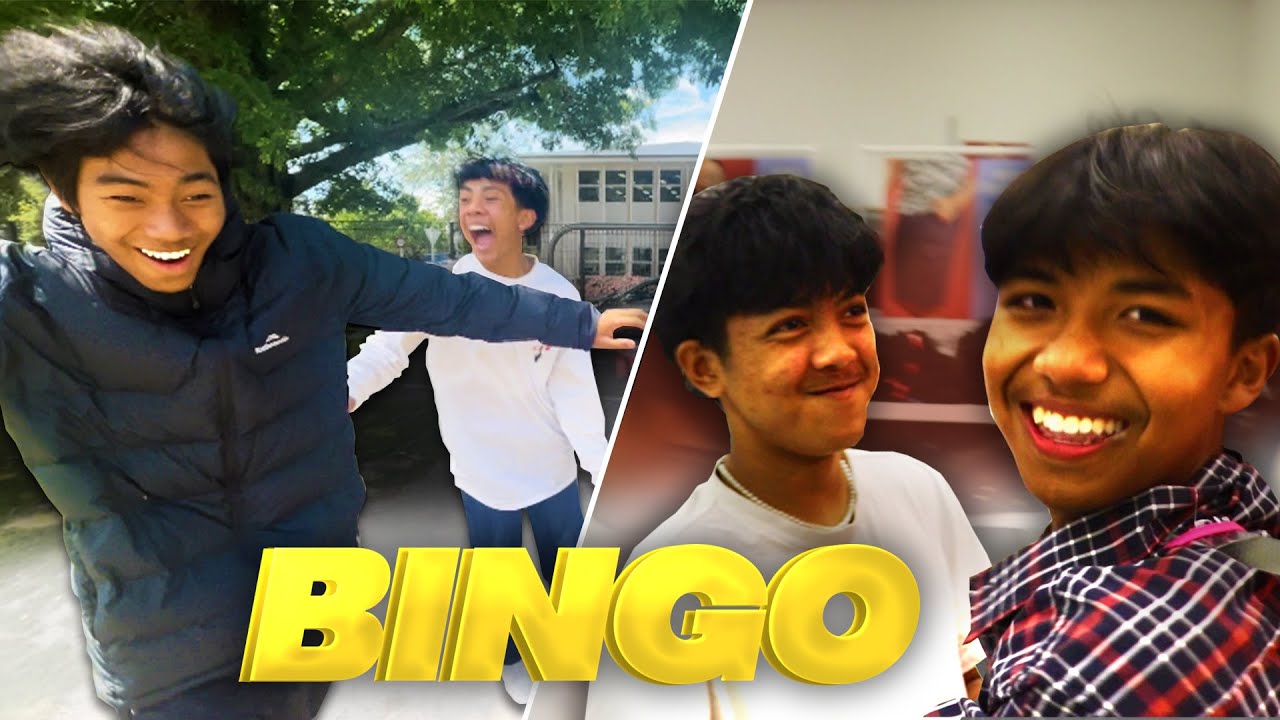 SPIDEY GANG REAL LIFE BINGO CHALLENGES