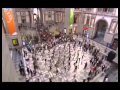 Historic flashmob in antwerp train station do re mi