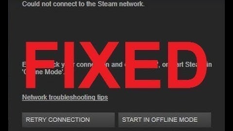 HOW TO FIX Steam not connecting to the server
