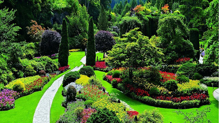 4K HDR Video – Beautiful Flower Garden in Canada, The Butchart Gardens - DayDayNews