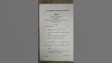 +3 1st year science 2nd semester mathematics honors core paper 3 Real Analysis question paper 2024