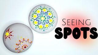 #54 Bonus Video! Lets do some dot painting on ceramic resin stones