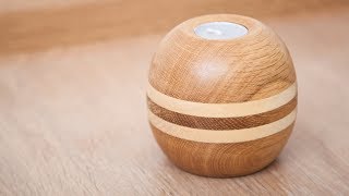 Точеный подсвечник Wood turning Candlestick on a lathe DIY beauty and easy