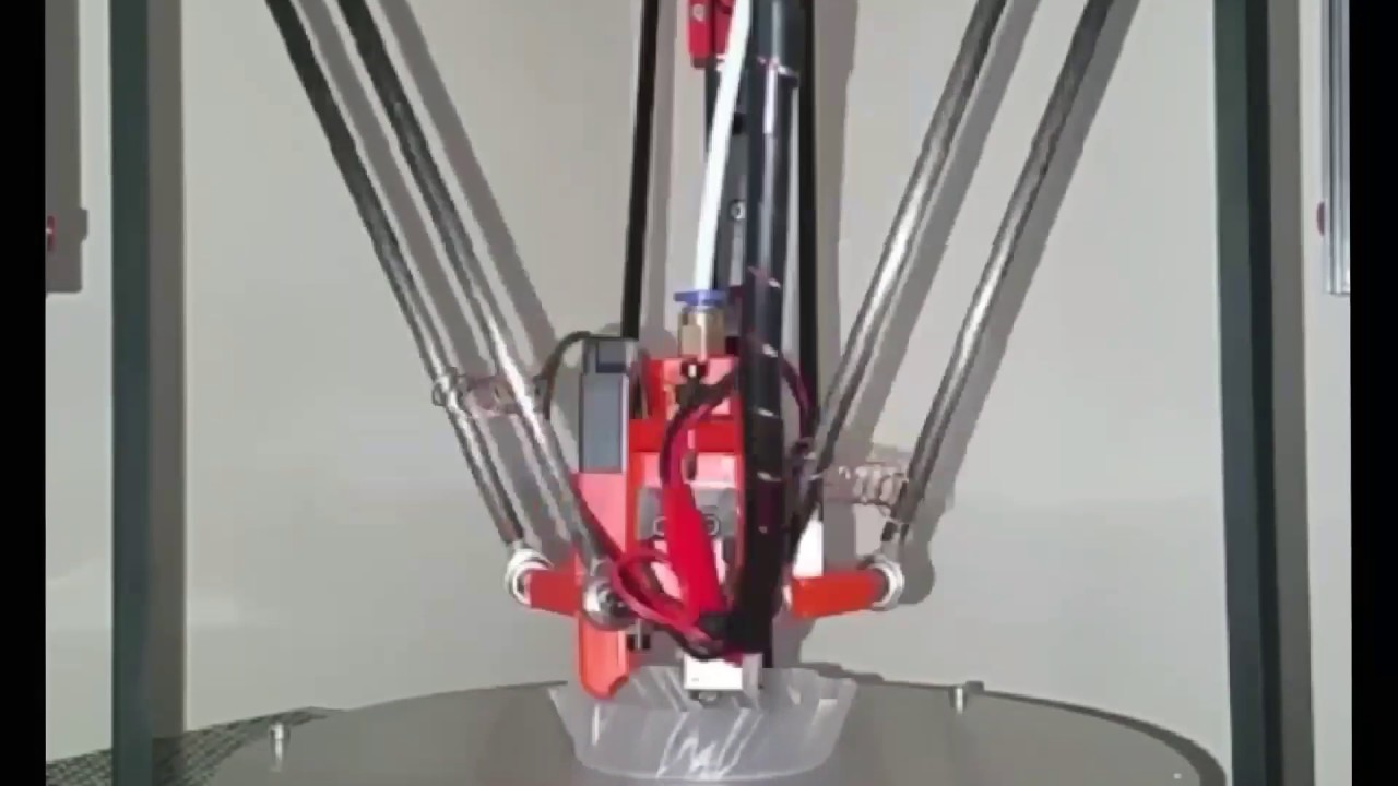 FLSUN Delta 3D Printer Time Lapse - YouTube