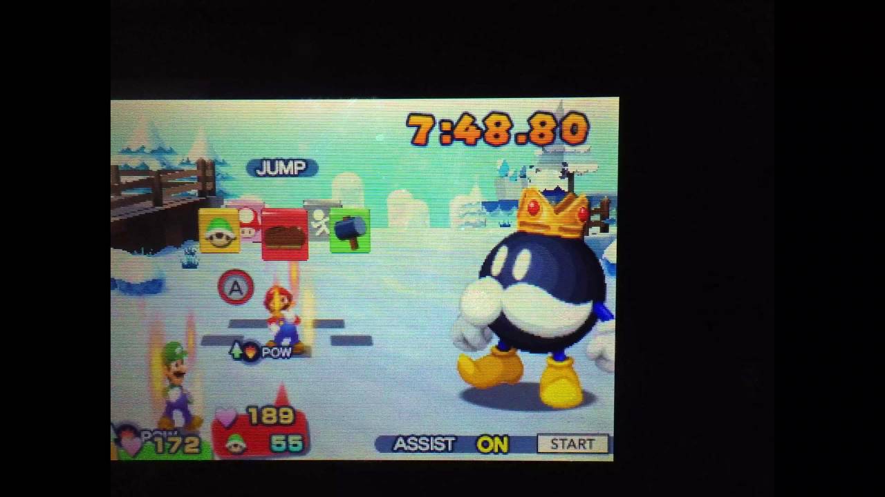 Mario & Luigi Paper Jam King BobOmb YouTube