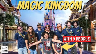Magic Kingdom with a BIG FAMILY!