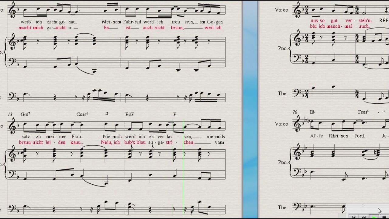 die prinzen mein fahrrad lyrics english