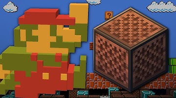 Super Mario Bros. Ground Theme - Minecraft Note Block Cover