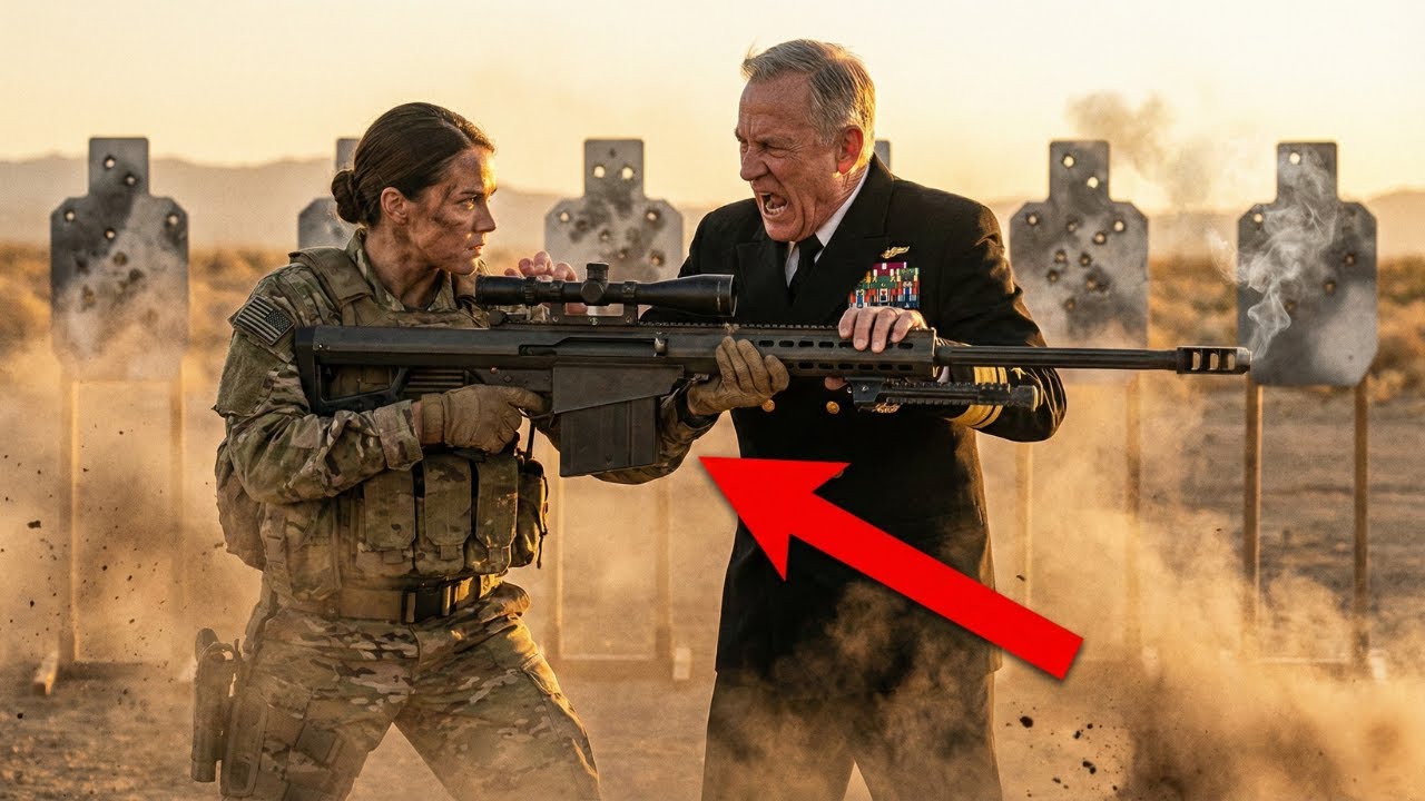 Hands off my rifle — the Admiral tried to grab her .50 cal, she ...