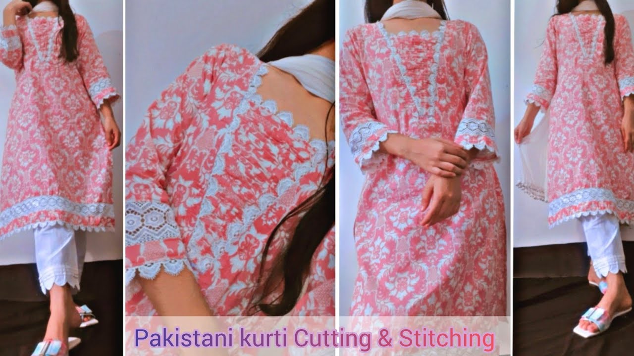 Latest Kurti Design बनाना सीखे | Suit/Kameez Cutting Very Easy Method(Step  By Step) - YouTube