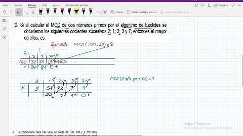 Aritmética - Algoritmo de Euclides - MCD - 3 ejemplos