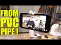 How To Make A Cell Phone Holder From PVC Pipe!