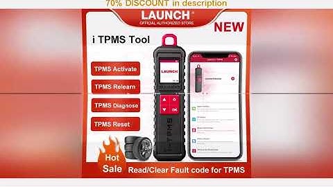 A must-have product! LAUNCH X431 i TPMS Handheld TPMS Service Tool Work with X431 Scanner or i IPM