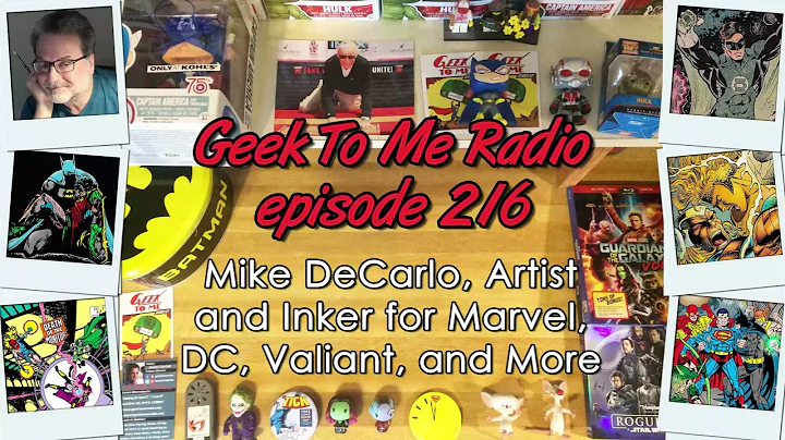 216-Mike DeCarlo, Artist and Inker for Marvel, DC,...