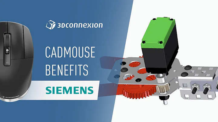 Solid Edge x 3Dconnexion - CadMouse benefits and features