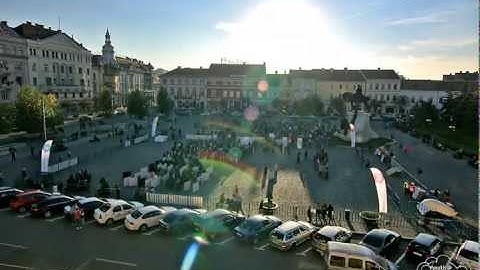 TIMELAPSE: The biggest QR Code in Europe | Youth@Cluj Napoca 2015