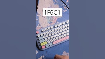 What’s Unicode 1F6C1? It’s the Bathtub! 🛁 #emoji #unicode #hygiene #shorts #keyboard #msword