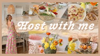 HOST WITH ME | crafting, baking, & prepping for Easter weekend festivties!