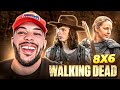 The Walking Dead 8X6 "The King, the Widow, and Rick" REACTION | FIRST TIME WATCHING