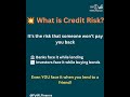 The Risk Nobody Talks About in Lending #creditrisk #financebasics #lending #finance #quant