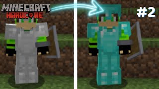 MINECRAFT HARDCORE | J'ai l'armure en DIAMANT