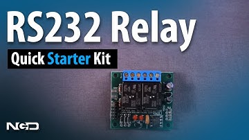 RS232 Relay Quick Starter Kit