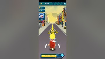 Oddbods Turbo run | 3 Trampoline bonus