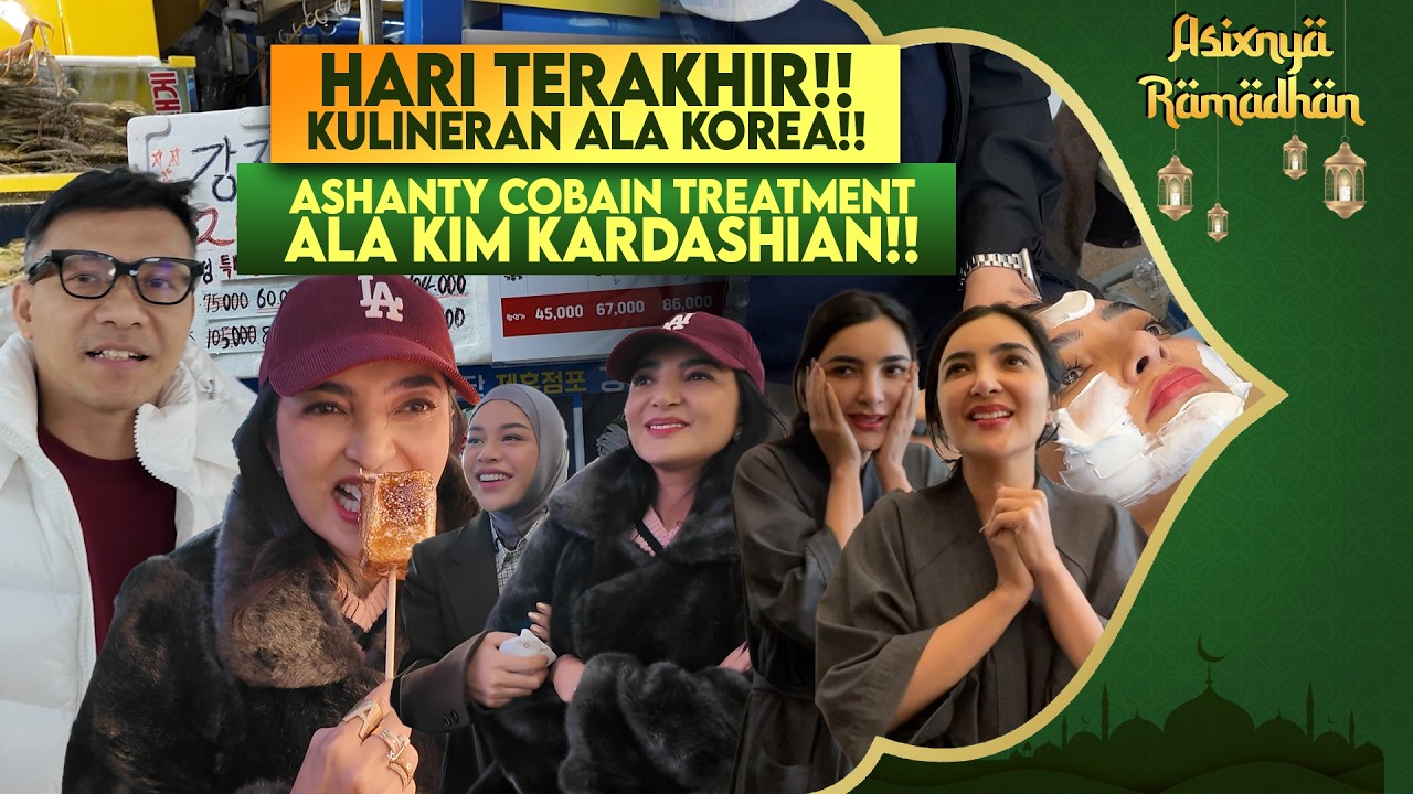 SEBELUM PULANG KE JAKARTA!! ASHANTY AJAK AUREL COBAIN TREATMENT INI!! HINGGA KULINERAN VIRAL KOREA!!