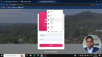 Video Demo Sistem Informasi Inventaris Barang Berbasis Web