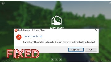 Fix Failed To Launch Lunar Client Java Client Fail || Lunar Client Has Failed To Launch